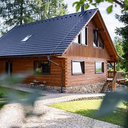 Vila Moderni Sumavska Roubenka S Vyhledem Na Boubin Vimperk Exteriér fotografie