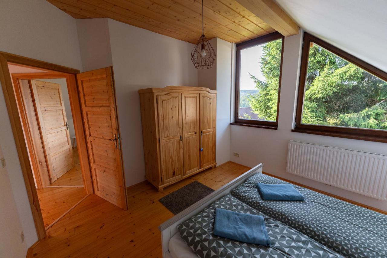 Vila Moderni Sumavska Roubenka S Vyhledem Na Boubin Vimperk Exteriér fotografie