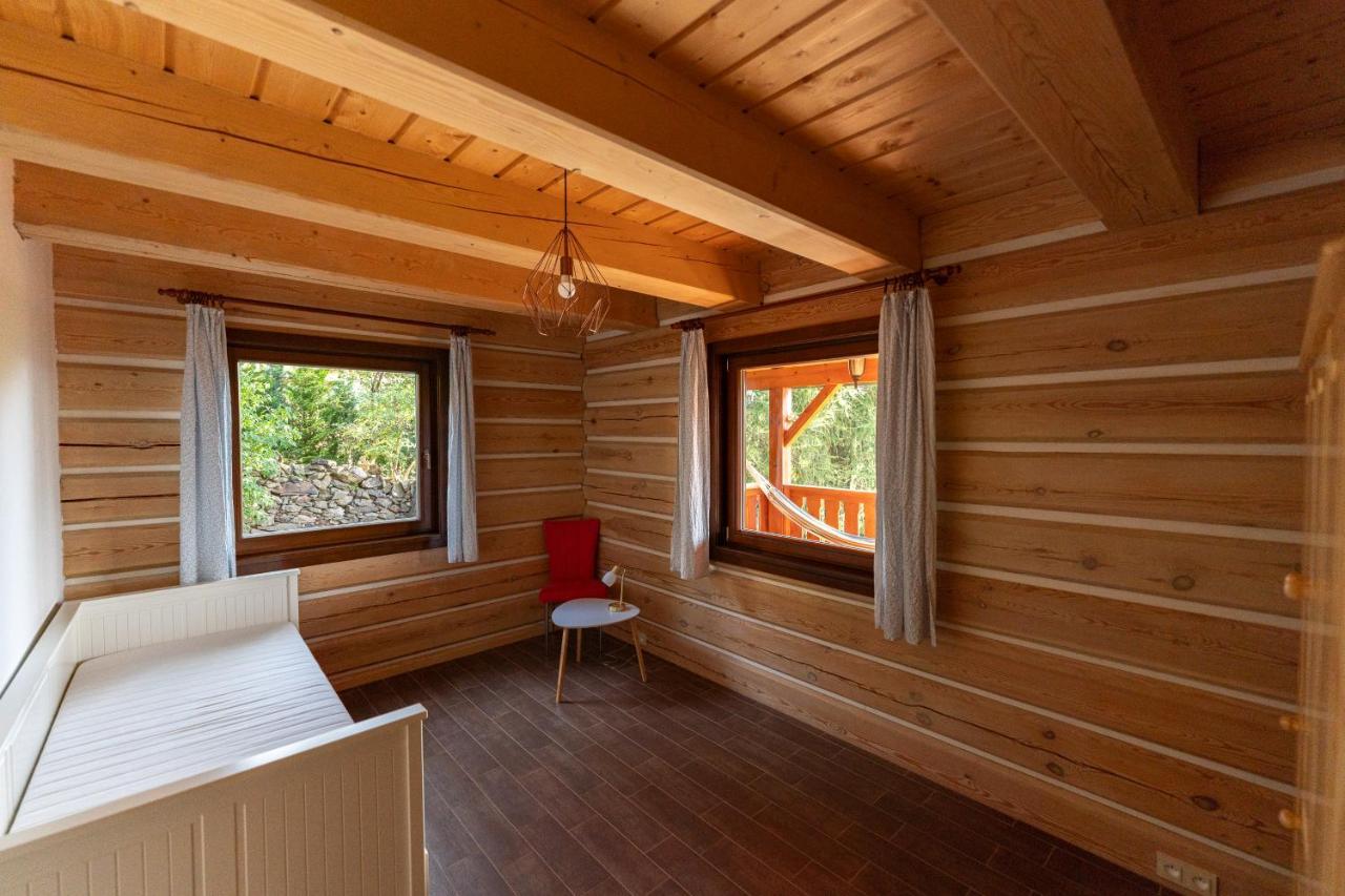 Vila Moderni Sumavska Roubenka S Vyhledem Na Boubin Vimperk Exteriér fotografie