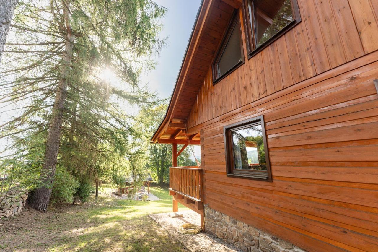 Vila Moderni Sumavska Roubenka S Vyhledem Na Boubin Vimperk Exteriér fotografie