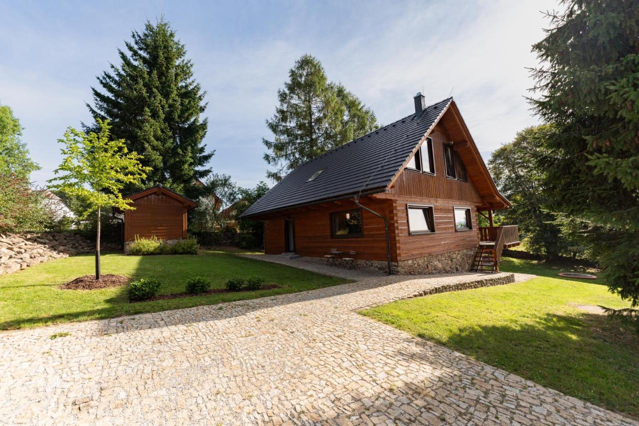 Vila Moderni Sumavska Roubenka S Vyhledem Na Boubin Vimperk Exteriér fotografie